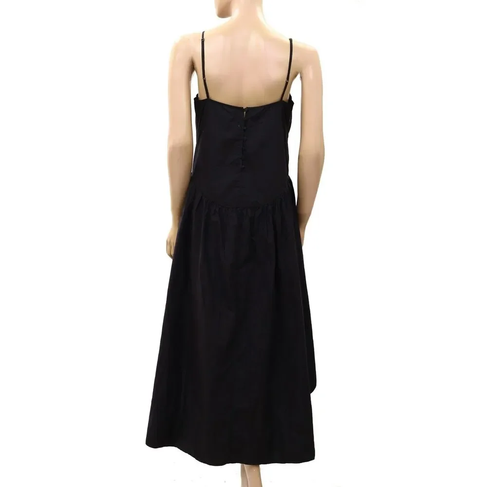 Anthropologie Citizens of Humanity Ari Drop-Waist Asymmetrical Dress S 289697